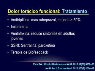 Transtornos funcionales del esófago Slide 12