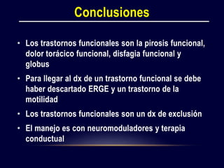 Transtornos funcionales del esófago Slide 22