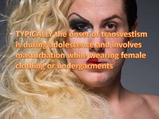 Tranvestic fetishism