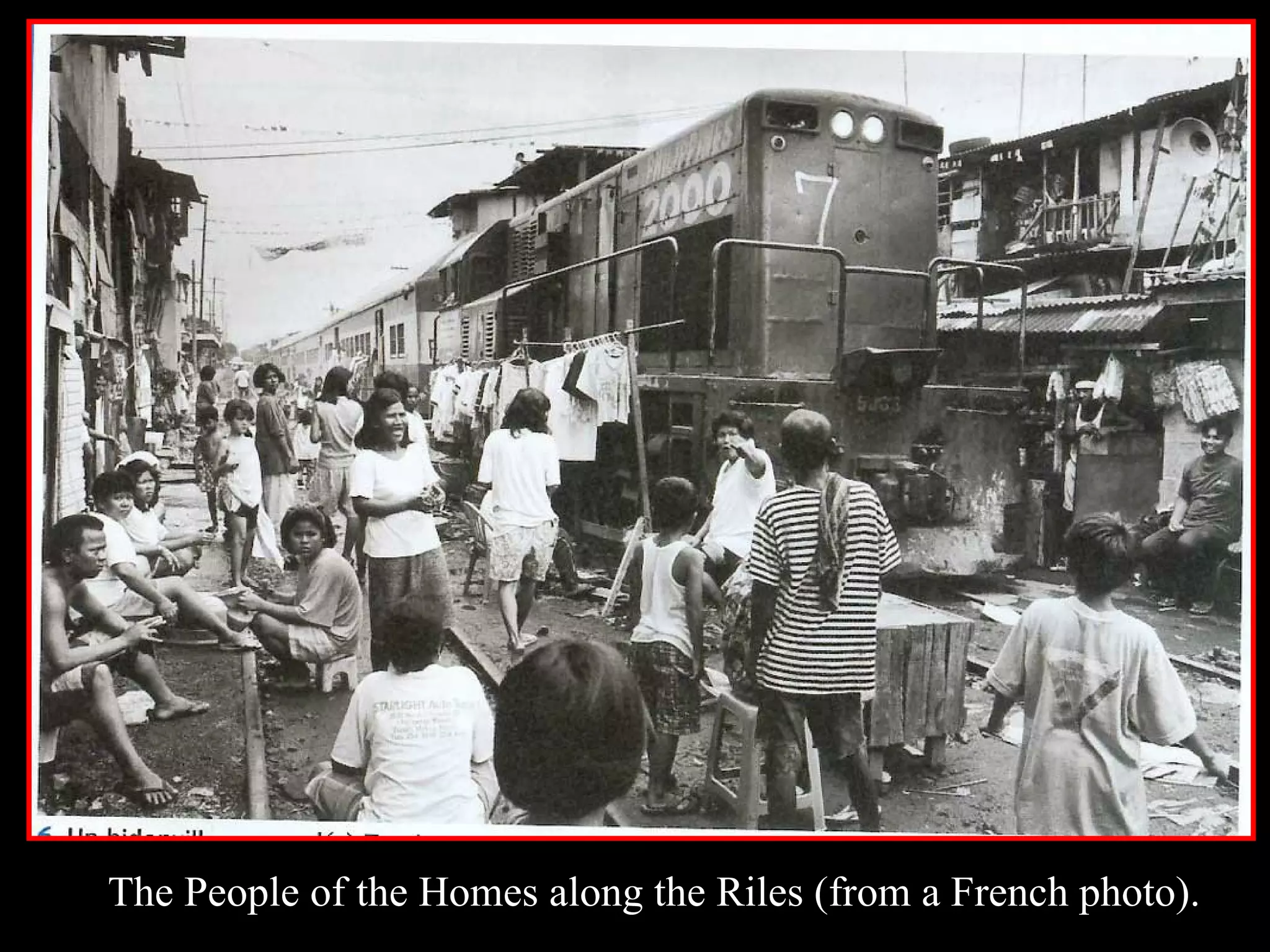 The People of the Homes along the Riles (from a French photo). 