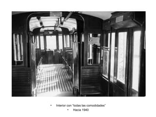 Interior con “todas las comodidades” Hacia 1940 