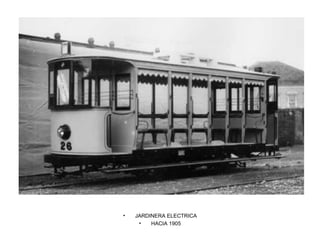 JARDINERA ELECTRICA HACIA 1905 