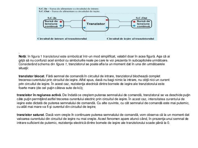 Tranzistorul Referat
