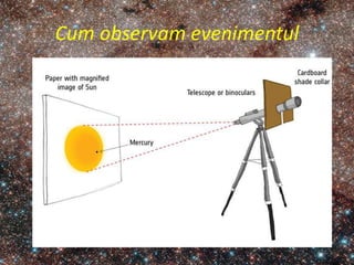 Cum observam evenimentul
 