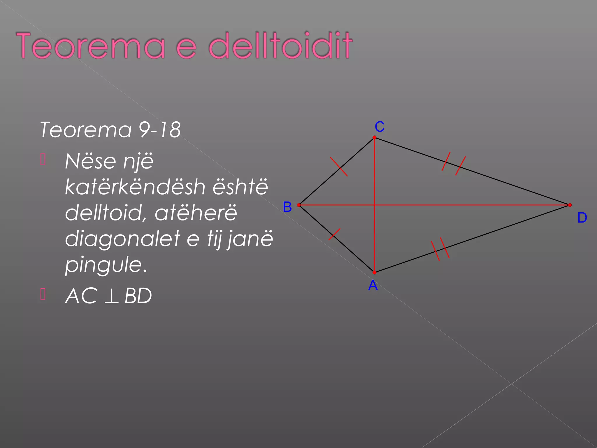 Teoremat E Rrethit Trapezi dhe delltoidi | PPT