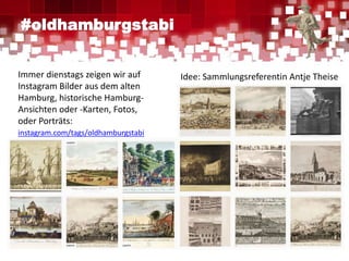 #oldhamburgstabi
Immer dienstags zeigen wir auf
Instagram Bilder aus dem alten
Hamburg, historische Hamburg-
Ansichten ode...