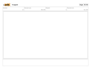 Scene
11
Duration
06:00
Panel
1
Duration
01:00
Trapped Page 30/44
 