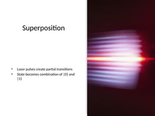 Trapped Ion Qubits: Precision Quantum Computing with Real Atoms | PPTX