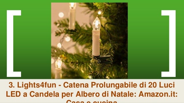 Brubaker colore: Bianco Candele per albero di Natale confezione da 20