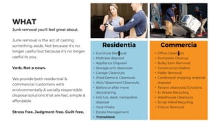 Trash and Stash: Eco- Friendly Junk Removal | PPTX