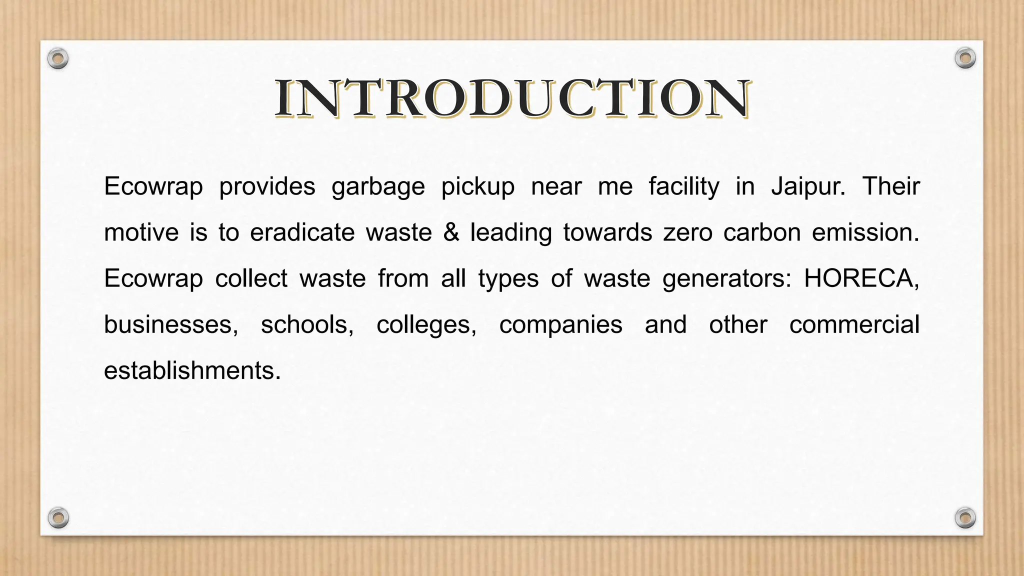 Trash Collection PPT trash-collection-ppt