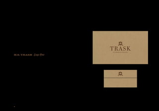 Trask Brand Book | PDF