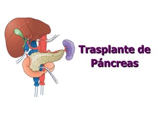 Trasplante de Páncreas 