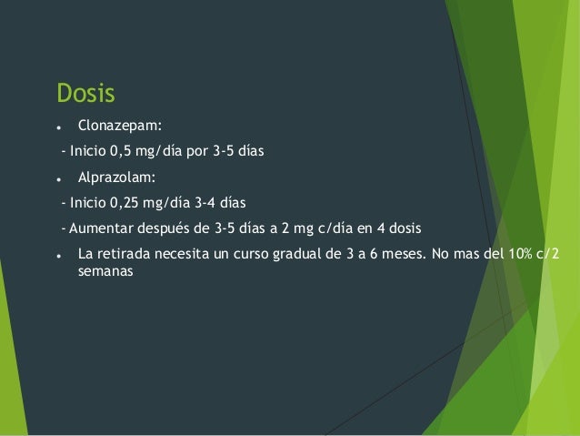Dosis Alprazolam Dosis Alprazolam
