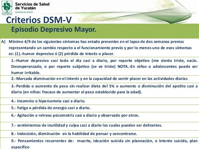 Trastorno depresivo mayor