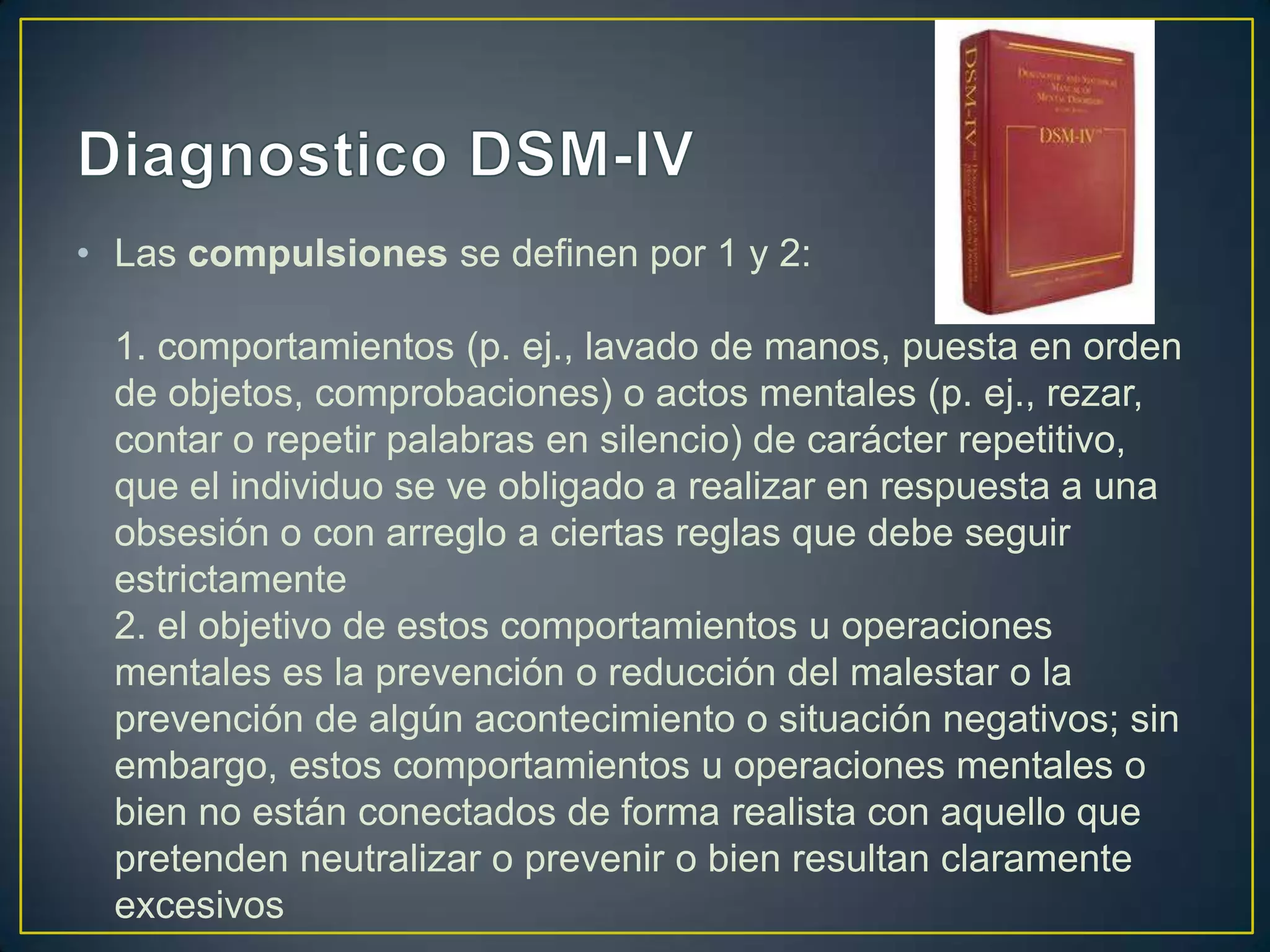 Trastorno obsesivo compulsivo en niños y adolescentes | PPTX