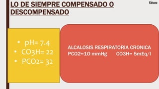 Trastornos acido base | PPTX