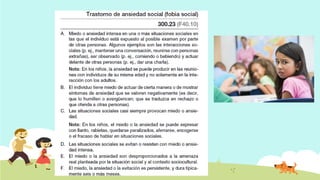 Trastornos de ansiedad Infantil | PDF