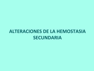 Clasificación clínica de la Hemofilia
SeveridadSeveridad Deficit deDeficit de
factor VIIIfactor VIII
Hallazgos clínicosHal...