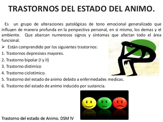 Trastorno Bipolar y Depresivo según DSM V