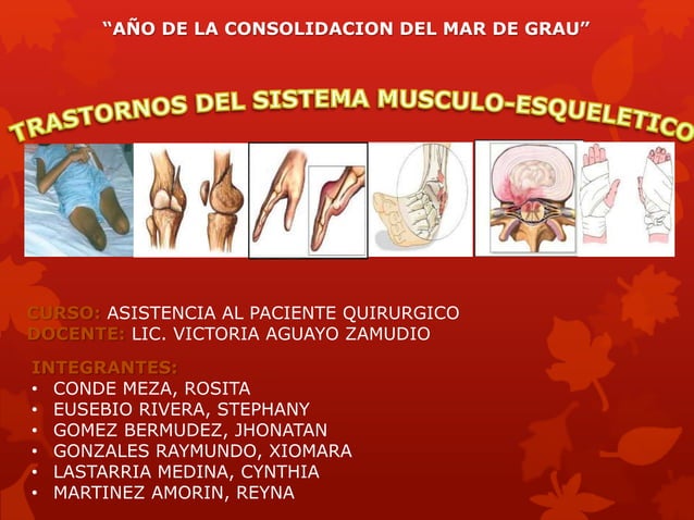 Trastornos del sistema musculo-esquelético
