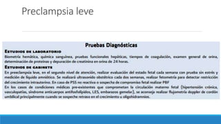Preclampsia leve
 