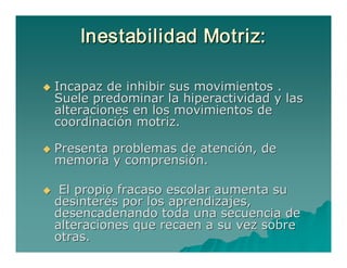 Trastornospsicomotores Jaimerojas