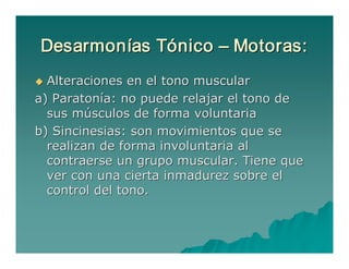 Trastornospsicomotores Jaimerojas