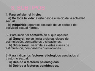 Trastornos sexualesvalentina | PPT