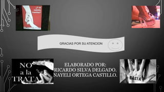 ELABORADO POR:
RICARDO SILVA DELGADO.
NAYELI ORTEGA CASTILLO.
GRACIAS POR SU ATENCION
 