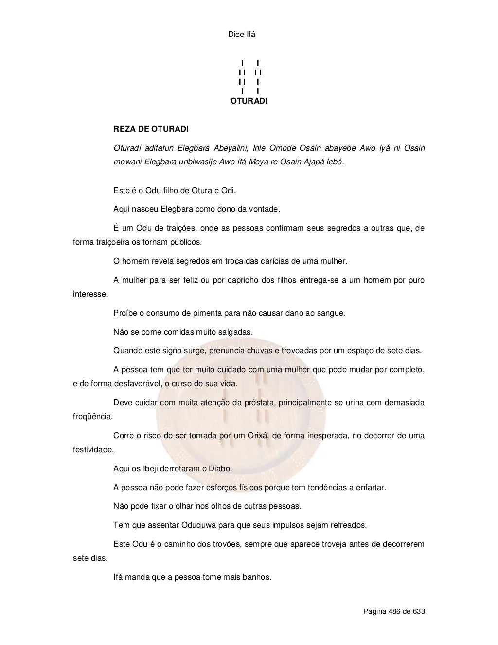 italian explain ifa odus italian explain ifa odus