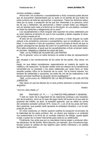 Tratado de derecho civil