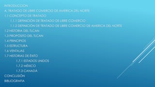 Tratado de libre comercio de america del norte | PPTX