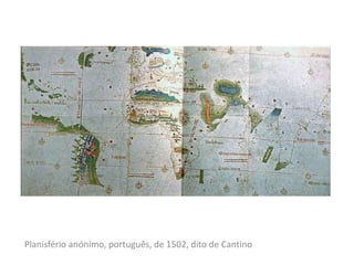 Planisfério anónimo, português, de 1502, dito de Cantino