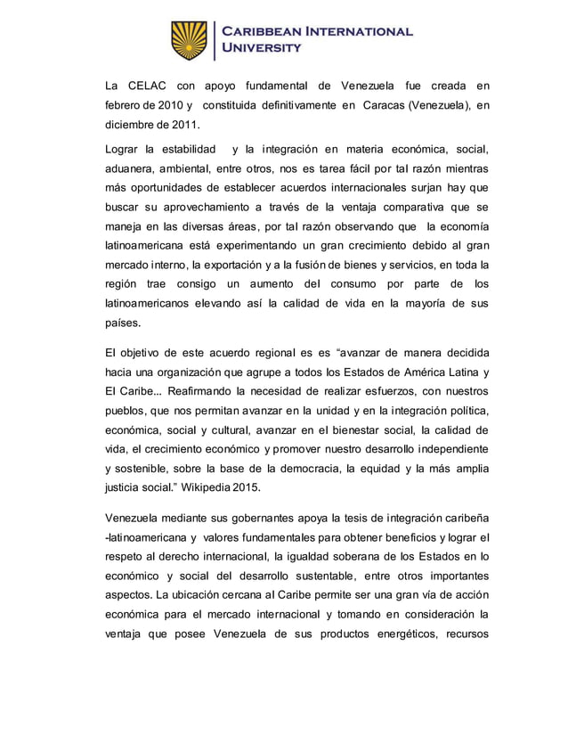 Tratados y convenios de Venezuela Tratados y convenios de Venezuela