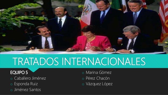 Tratados internacionales de México
