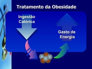 Tratamento da Obesidade Ingestão Calórica Gasto de  Energia 