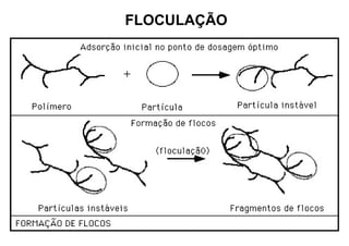 FLOCULAÇÃO
 