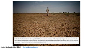 Fonte: Nações Unidas (2018) – Acesso à reportagem
 