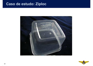 Caso de estudo: Ziploc




24
 
