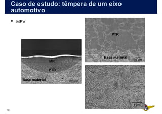 Caso de estudo: têmpera de um eixo
     automotivo
     •   MEV




58
 