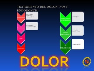 TRATAMIENTO DEL DOLOR  POST-ENDODONCIA 