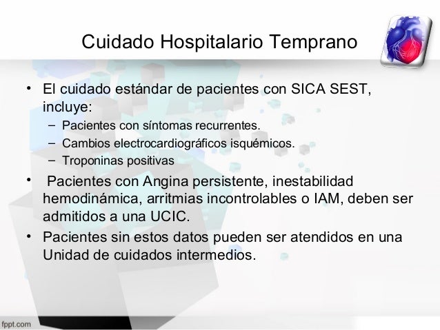 Tratamiento angina inestable