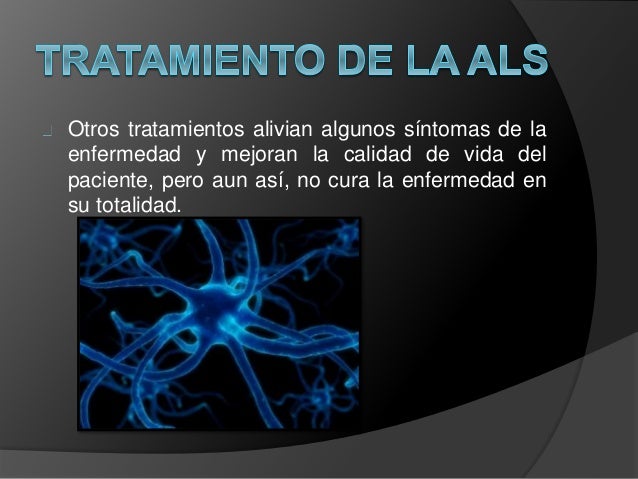 Tratamiento de esclerosis lateral amiotrófica