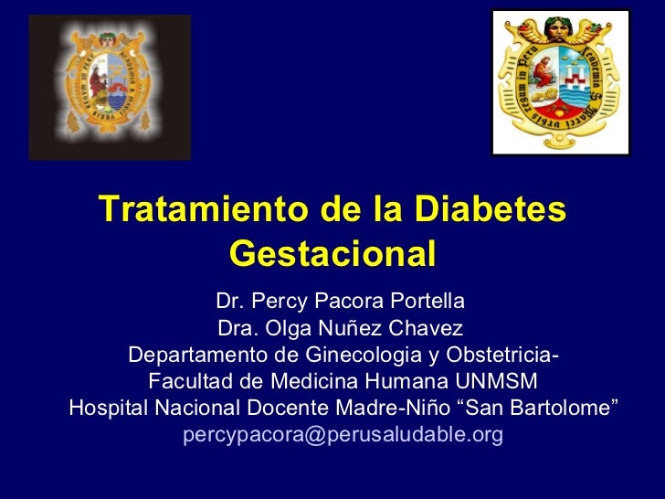 Tratamiento de la diabetes gestacional Tratamiento de la diabetes gestacional