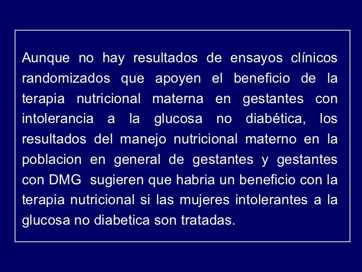 Tratamiento de la diabetes gestacional Tratamiento de la diabetes gestacional