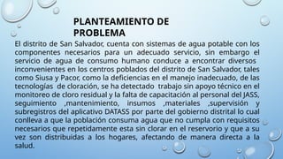 TRATAMIENTO DEL AGUA PARA CONSUMO HUMANO MEDIANTE TECNOLOGIA DE ...