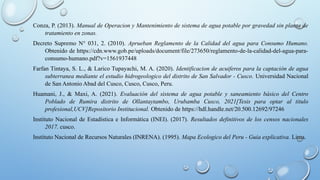 TRATAMIENTO DEL AGUA PARA CONSUMO HUMANO MEDIANTE TECNOLOGIA DE ...