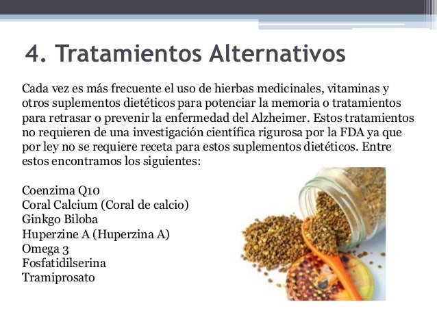 Tratamiento del alzheimer Tratamiento del alzheimer