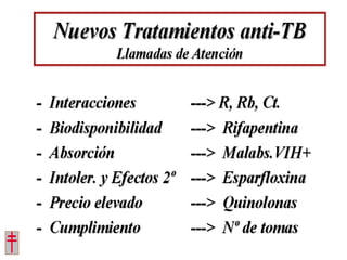 Tratamiento de la tuberculosis